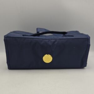 Joy Mangano Navy Blue Roll Up Travel Case